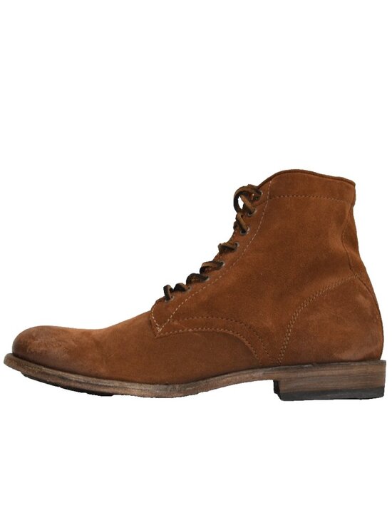 New! Frye Tyler Lace Up 81625 Mens Brown Suede Lace Up 10.5 Boot 3481625 DD558 main image 4